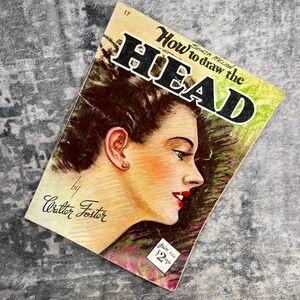 Walter Foster How to Draw the Head‎ Art Instruction Book No. 17